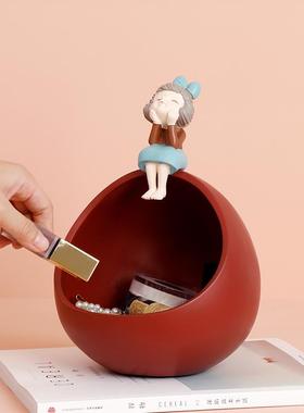 入户钥匙收纳摆件客厅进门玄关鞋柜高级感家居装饰品乔迁新居礼品