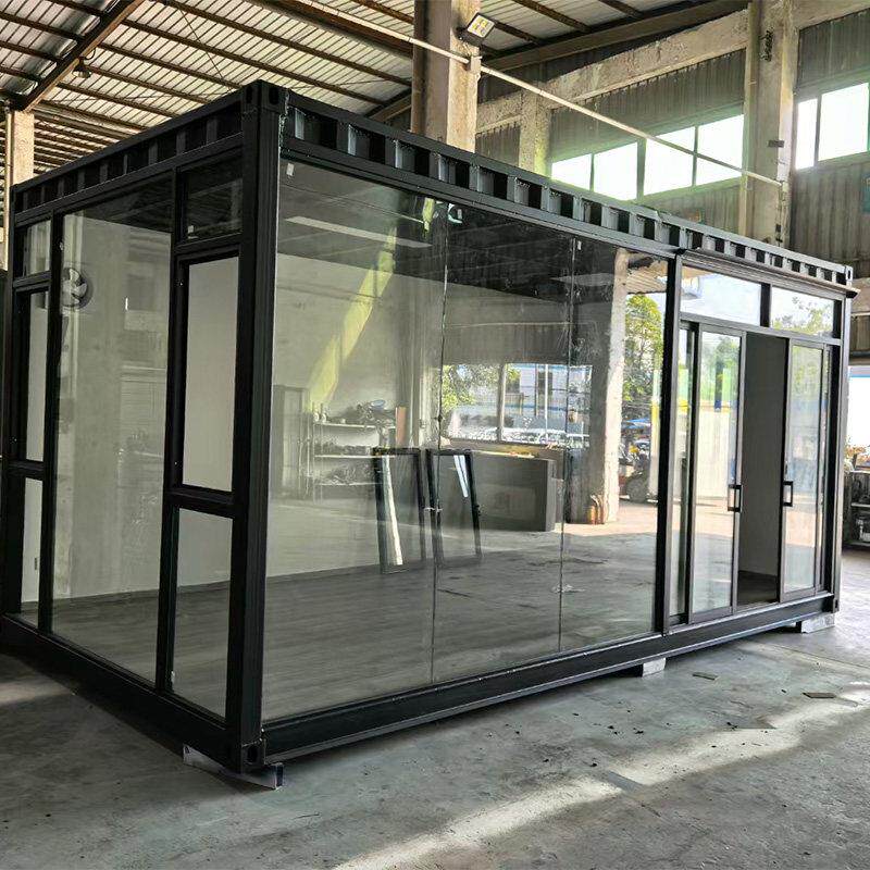 香港集装箱移动房移动写字楼货柜屋住人货柜可加卫生间可散件发货