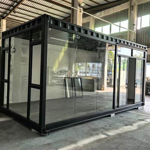 香港集装箱移动房移动写字楼货柜屋住人货柜可加卫生间可散件发货