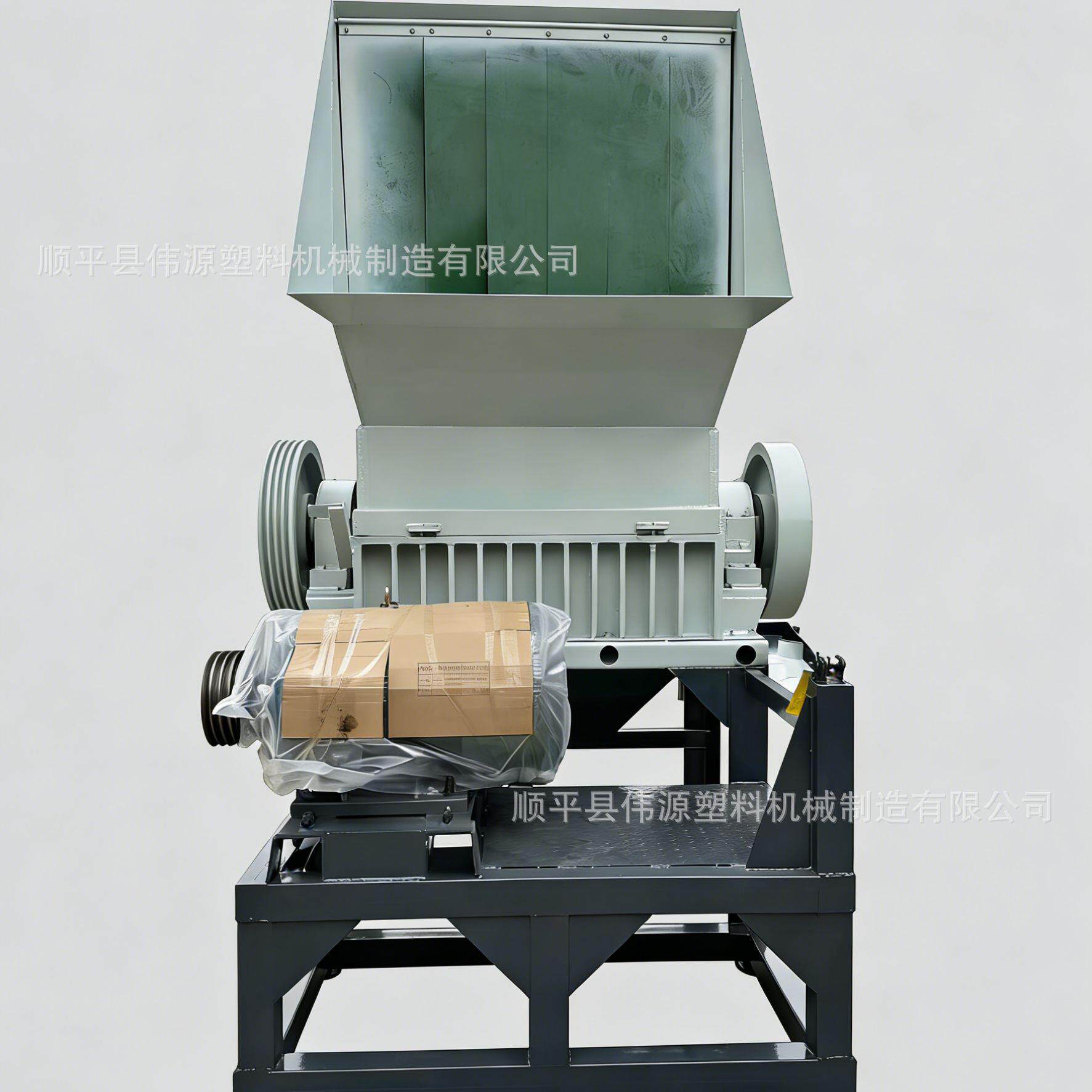1200 型大蓝桶塑料破碎机 塑料托盘周转筐粉碎 再生资源回收设备