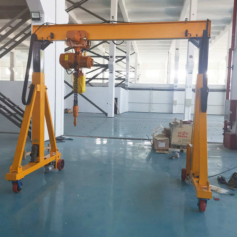 龙门架龙门架轮遥控52吨小型龙门架万向简易龙门架无轨电动吨移动