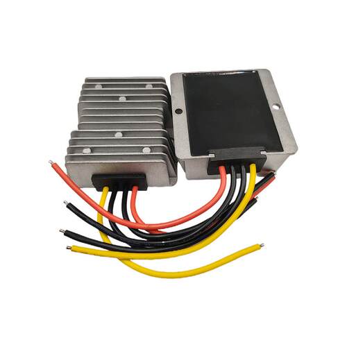 72V转24V15A防水电源转换器DC－DC显示屏车载降压30-90V变24伏