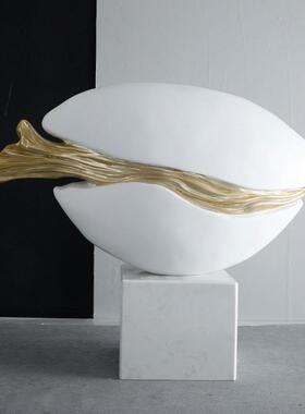 雕店塑摆件轻奢代酒样板房家居GD-A711客厅电视柜工创意玻璃现钢