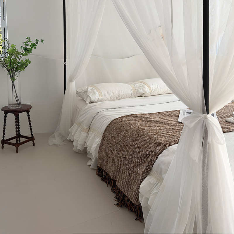 24夏季新款高级宫廷蚊帐单人双人宿舍家用加厚支架维多利亚系列9