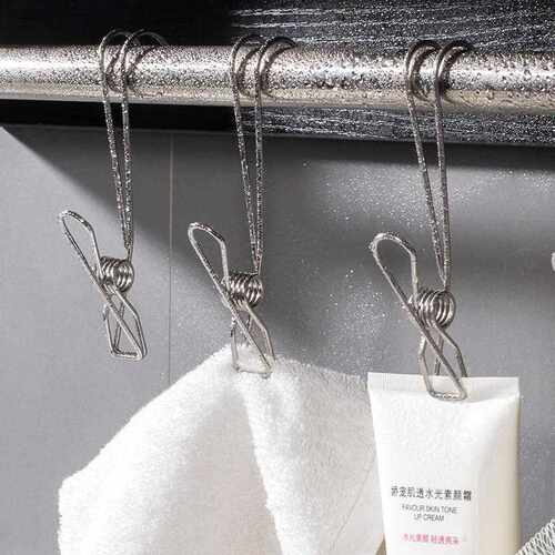 Stainless Steel Hook with Reverse Barb Clamp, Multi-function