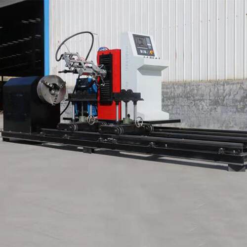 鼎东数控等离子切割机 管桁架切割二轴相贯数控管道切割设备