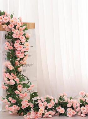 2m Artificial Flowers Rose Ivy Vine Wedding Decoration