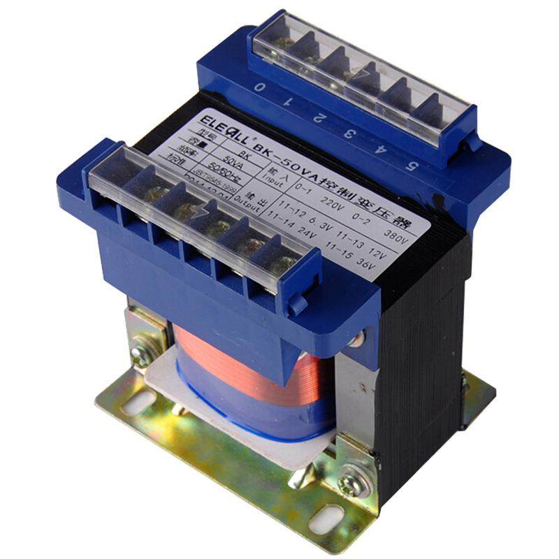 伊莱科BK-50VA变压器机床设备电源220V/380V输出6.3/12/24/36V