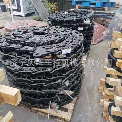 挖掘机链条 支重轮 引导轮 驱动齿拖轮 供应R300-5钩机履带板总成