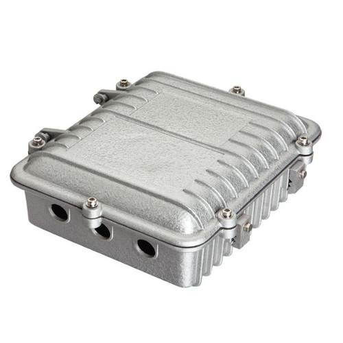 供应博杰盛信通信机箱铸铝无线AP壳体防水机箱散热机箱