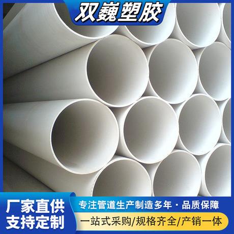 厂家加工pvc给水管小区上水管大口径自来水管R口upvc给水管喷灌管
