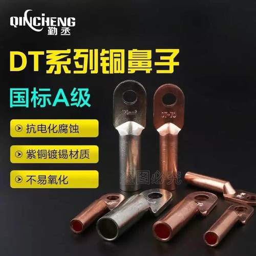 铜鼻子DT-500电缆铜鼻子接线铜鼻堵油铜鼻子电缆接头