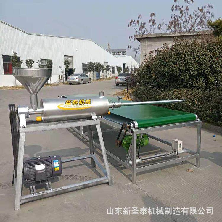 免搓洗红薯粉条机耐煮型 大产量免搓洗粉条机加工视频 地瓜粉丝机