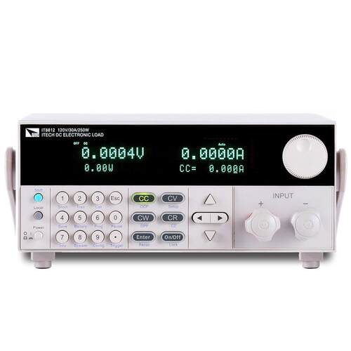 艾德克斯宽范围负载仪500V/15A/200W可编程直流电子负载IT8812B