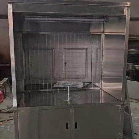 环型保喷胶台UBK厂家不直销胶锈钢喷柜