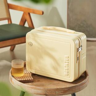 新款朗客箱可挂宽拉杆化妆品行李附加包14寸女箱小收纳旅行手提机