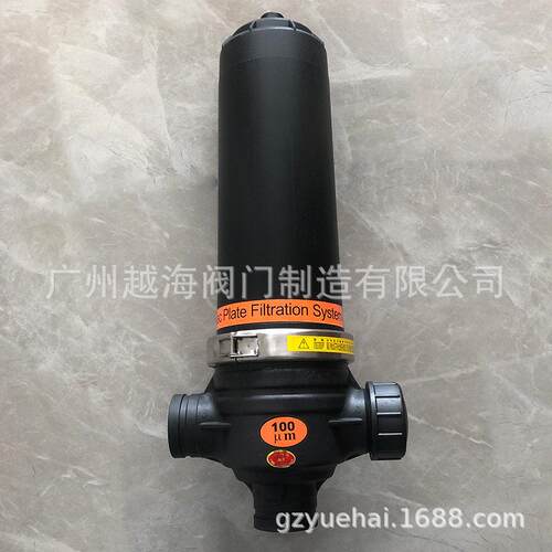 ABS叠片盘式过滤器3寸4寸过滤元农业灌溉喷灌全自动反冲洗过滤