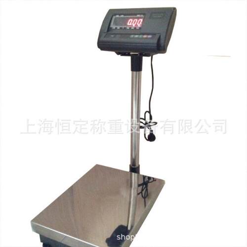 TCS-60kg电子台秤 量程60千克精度5克电子秤 全不锈钢电子磅
