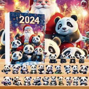 Christmas Decorations Advent Calendar Box 24 Days Countdown