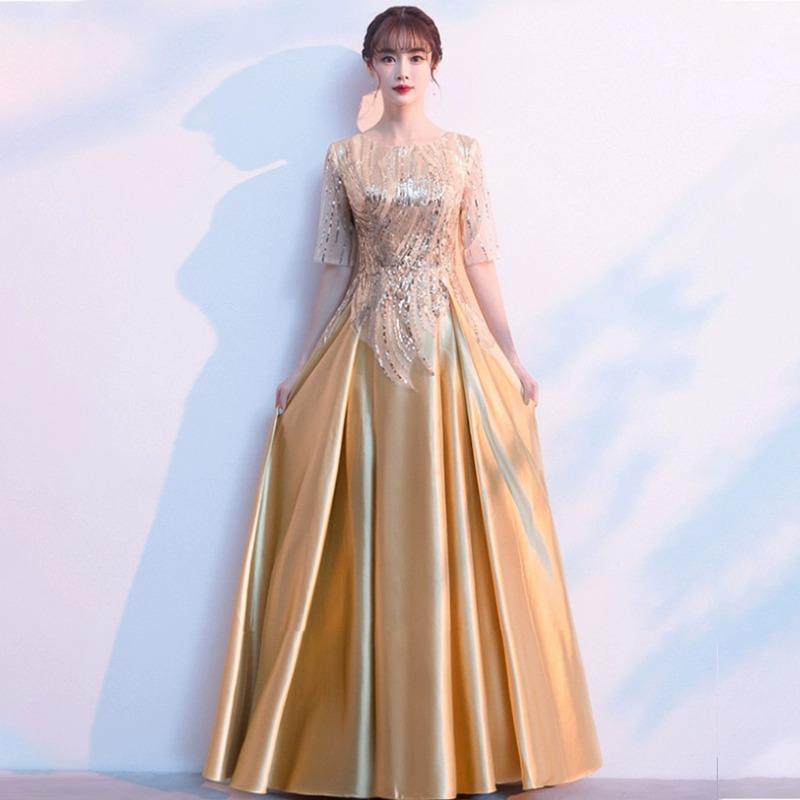 高檔樸嵐詩新款男女大賽合唱團(tuán)演服出學(xué)生紅歌比歌朗誦舞臺(tái)表詩演