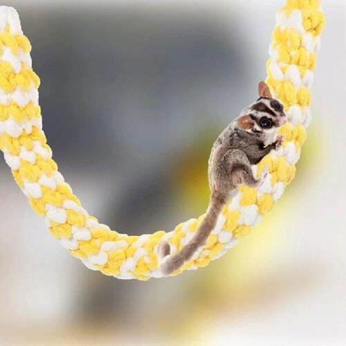 Climbing Ladder Toy, Small Animal Swing, Squirrels Gift,