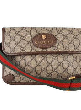 [9.9新]古驰GUCCI中性虎头包腰包胸包F4001参8200