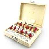 12机PC木雕铣刀套无品牌 工修边刀头电木铣刻机铣刀修边刀 装