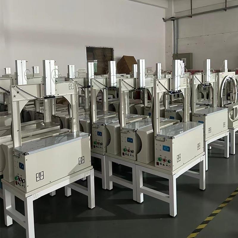 FX66自动缠绕封箱机十字胶带捆扎机生鲜保温纸箱泡沫箱电商快递盒