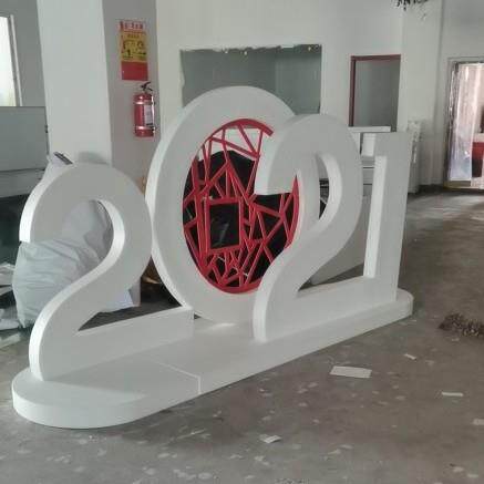 泡沫雕刻字泡沫字造型立体多功能展会大型模型轻质招牌