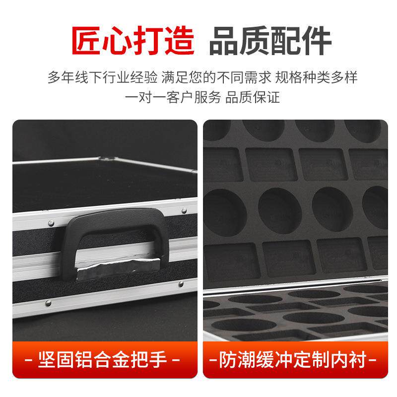 铝合金箱禁毒展示铝箱各种尺寸拉杆箱仪器箱航空箱展览工具箱收纳