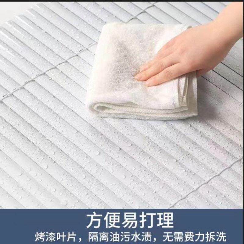 百叶窗帘免打孔卷帘遮光卫生间厕所厨房卧室公室遮阳防晒卷拉式