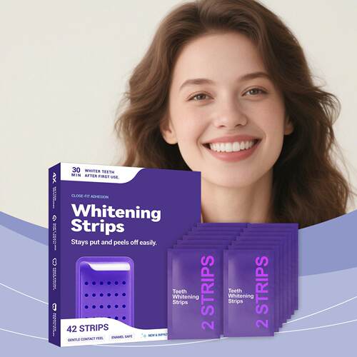 Purple Teeth Strips - Gently clean teeth and tartar, care fo