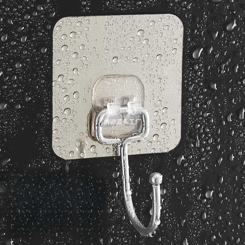 无痕挂钩门后免打孔大粘钩厨房粘贴墙壁承重浴室宿舍壁挂粘胶