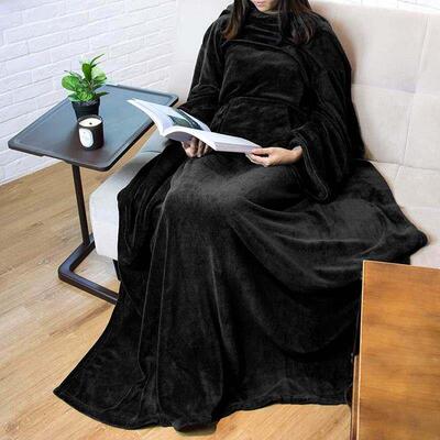 TV blanket, large pocket, multifunctional wearable, lazy sle