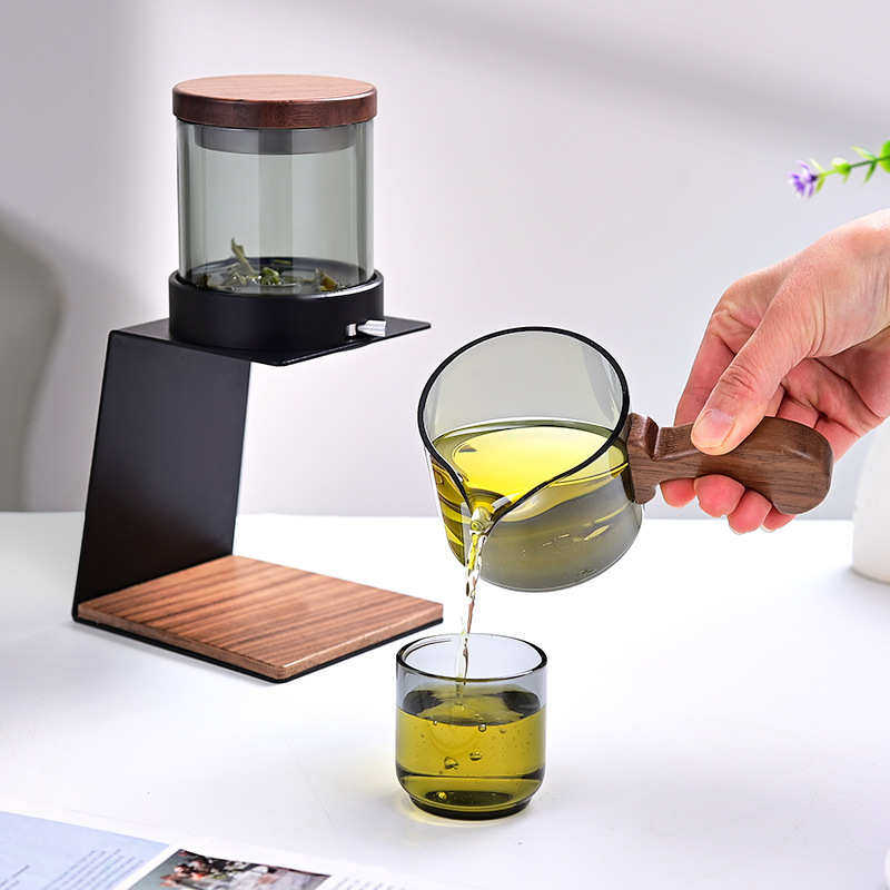 新款懒人玻璃磁吸自动功夫茶具套装家用轻奢高档茶壶茶杯泡茶,餐饮具,茶壶,淘宝优惠券,粉丝福利购,淘宝优惠卷