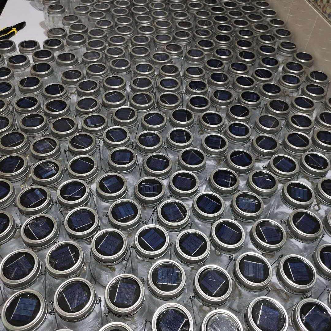 梅森瓶户外防水庭院挂灯壁灯阳台装饰灯盖子