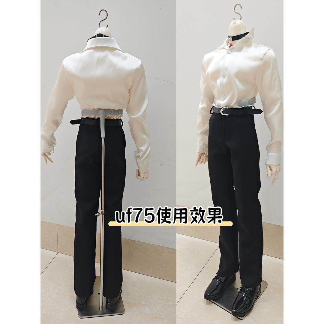 【现货】夹腰款BJD叔体支架环保树脂包胶不锈钢材质uf75展示图片