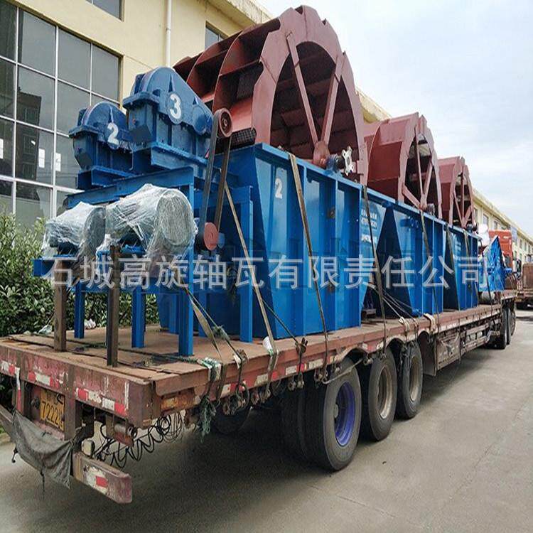江西大型水轮斗式洗砂机双排风火轮筛沙机沙石洗泥摩天轮设备厂