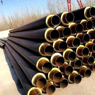 螺旋成都钢管 厂家保温保温暖气管道 碳钢管聚氨酯钢管保温