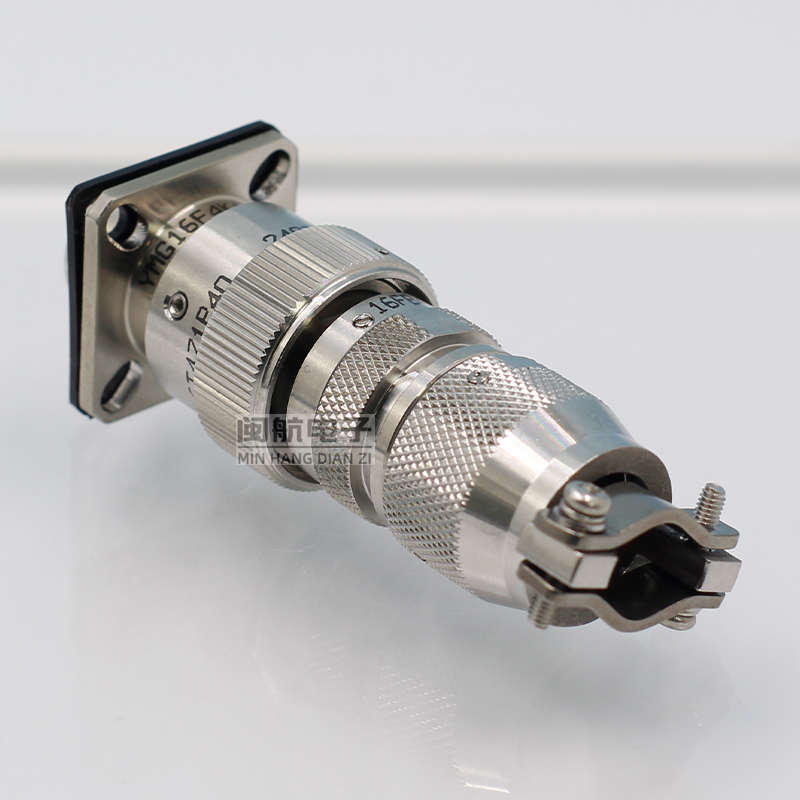 YMG系列圆形连接器头YMG16T4Z1P40+16FB40A-12 座YMG16F4K1P40