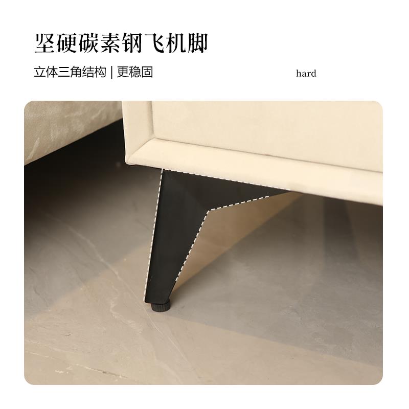 纳柜归云床头柜现代简约小型轻奢实归云木置物收款卧室床头新柜