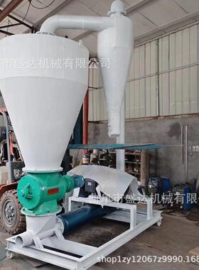 沙克龙除尘颗粒物料气力吸粮机30KW电机罗茨风机卸灰机图片