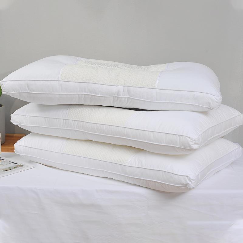 厂销售舒适颈荞麦护枕纯安棉高弹柔软酒店宾枕芯家长Z-004方形睡