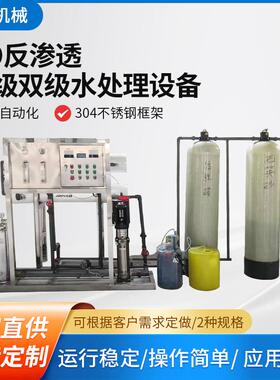 反渗透水处理设备 全自动工业大型纯水设备直饮水反渗透净水设备