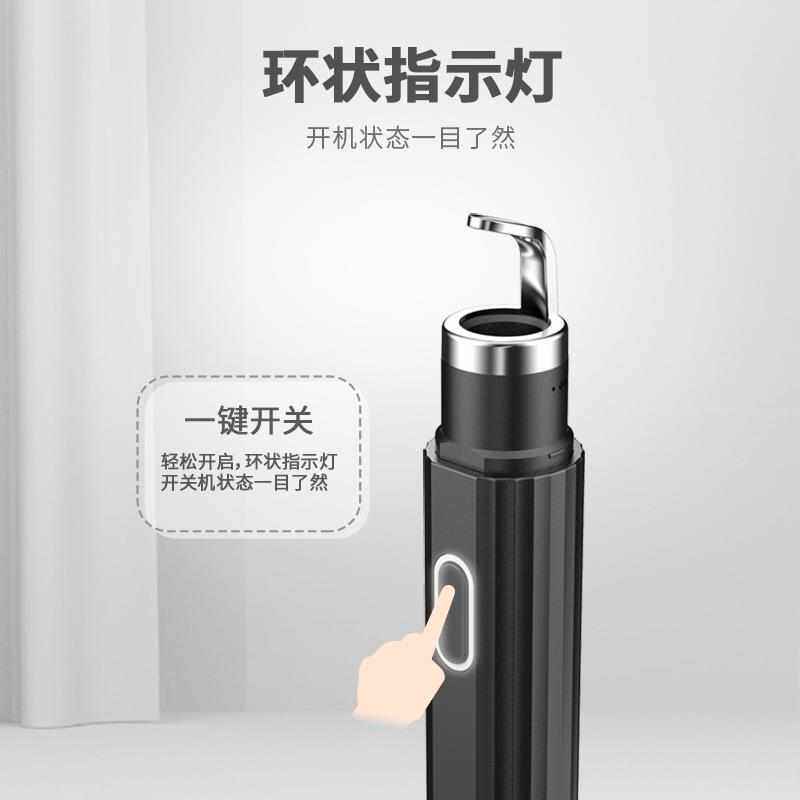 30倍放大可视黑头针脸部鼻头去黑头痘痘粉刺针毛孔清洁高清可视笔