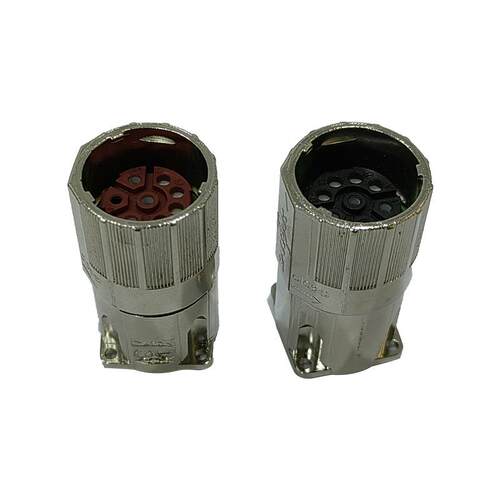 M23连接器923座子接头6芯8芯9芯航空插头伺服电机接头BDFA