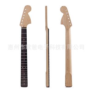 乐器配件 吉他用ST吉他大柄头玫瑰木/枫木22品的 黑色音点 琴