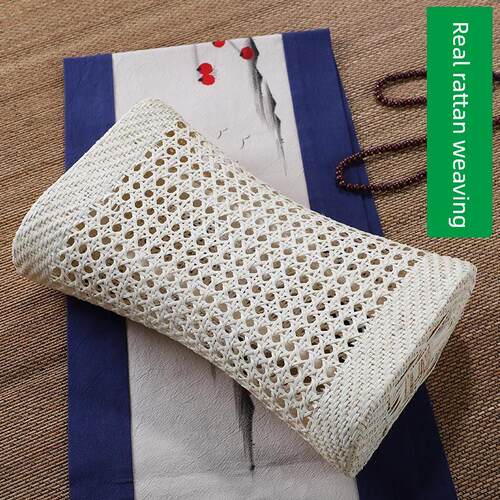 越南藤编枕头夏季凉枕榻榻米护颈空心枕可水洗汗蒸枕真藤手工编织