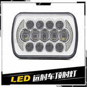 6x7吉普卡车前大灯 7寸105W高功率JEEP方灯 适用于 5x7吉普前大灯