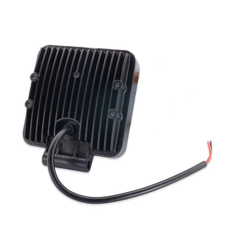 挖掘机配件适用于专业工作大灯大功率防水LED方灯9珠27W厚或薄